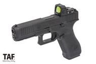 【TAF 暫無庫存】GHK GLOCK G17 Gen5 MOS GBB鋼製滑套瓦斯手槍+沼澤鹿內紅點套裝