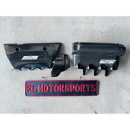 Honda city GD8 jazz fitt GD GD3 civic integra DC5 2003 - 2008 carbon fiber front engine cover cap bo