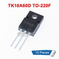 10pcs K10A60D TO-220F K10A60D5 TK10A60D TO220 10A/600V N-Channel MOSFET Transistor new original