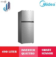 Midea 490L Fridge 2-Door Inverter MDRT580MTB46-MY