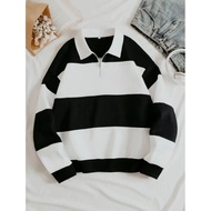PLAIN RUGBY HOODIE/ WANGKI STRIPE SWEATER MEN'S-WOMEN'S RUGBY SWEATER
