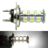 【MT】 DC 12V H7 5050 18 LED Motorcycle LED Running Daytime Fog Lamp Light Bulb Fog