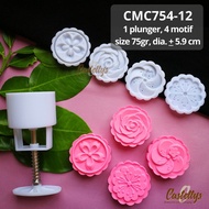 Mooncake Mold 75gr CMC754-12 Pia Snowskin Mooncake Mochi Cake Tok