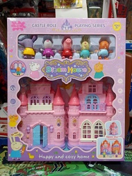 Mô hình ngôi nhà Dream House kèm nhiều phụ kiện có nhạc và đèn phát sáng 589B