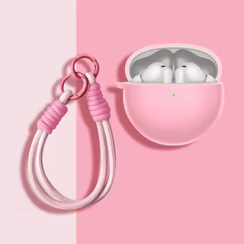 Fashionable Silicone Earphone Protective Case Suitable for OPPO Enco Buds 2 Bluetooth Earphone Prote