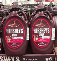 Costco好市多 HERSHEY’S 好時 賀喜 巧克力醬 1.36kg x2入  chocolate syrup