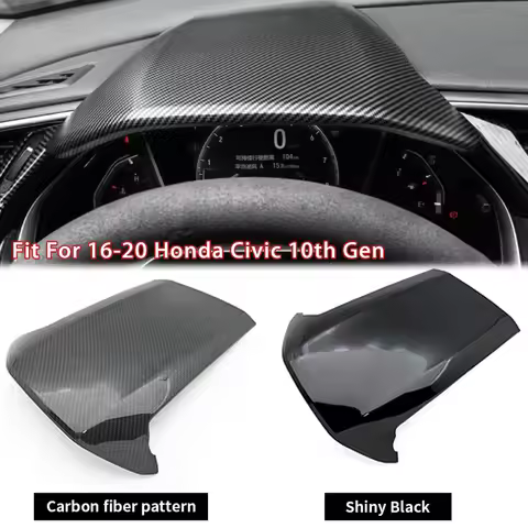 Car Dashboard Trim Cover Frame Steering Wheel Center Console Instrument Panel Case Sticker Fit For 1