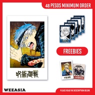 JUJUTSU KAISEN INSTAX MINI INSPIRED PHOTOCARD HD Print with FREEBIES | WEEASIA