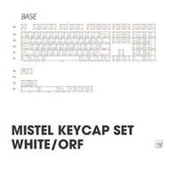 |MOJO| Mistel PBT 二色成型 119keys 鍵帽組 OEM高 無破孔 台灣製造 適用CHERRY MX十字軸心 白橘 英刻