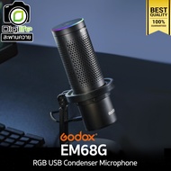 Godox Microphone EM68G RGB USB Condenser Microphone สำหรับ Live streame Video - รับประกันศูนย์ Godox