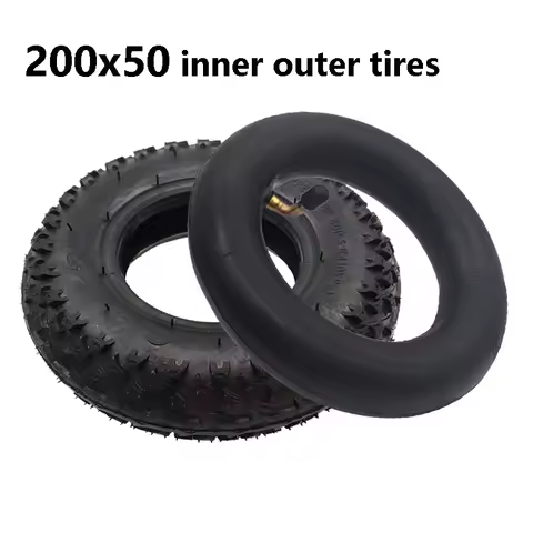 200x50 Tire Tube Pneumatic Wheel Off-Road Tyres for Electric Scooter,Electric Gas Scooter,Mountain S