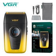 VGR V-396 Professional Hair Shaver Titanium Foil Electric Beard USB Rechargeable 600mAh Battery
