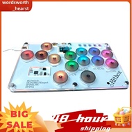 Controller Arcade Fight Stick Joystick Keyboard SOCD No Delay for /PC//NS/ Game Console