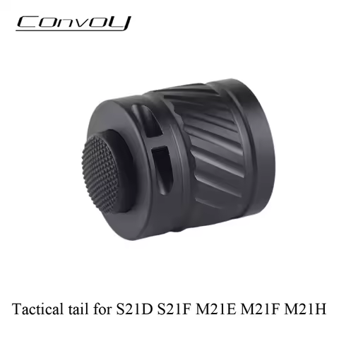Tactical Tail for Convoy S21D S21F M21E M21F M21H Flashlight Tail Switch