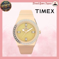 Timex Q  TW2W10700VQ Watch For Women - 36mm, Rose Gold, One Size