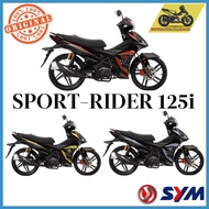 [100% ORI] SYM SPORT-RIDER 125i SPORT RIDER 125 BODY COVER SET WITHOUT STRIPE ( WITH STICKER ) ORIGI