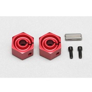 Y2-011CR8A YOKOMO 8.0MM CLAMPING WHEEL HUB (RED) FOR YD-2 READY