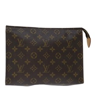 路易威登 Monogram Poche 廁所 26 袋 M47542 LV 正品 am6042