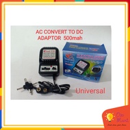 DC Electrical Power Source AC-DC Adjustable Adaptor 500m