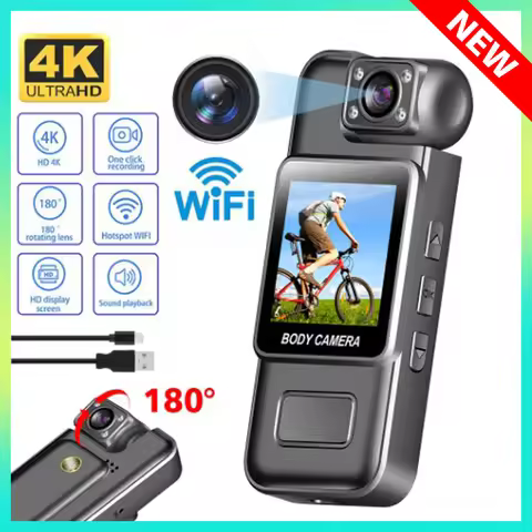 Ultra HD 4K Wifi Camera Digital Video Mini Handheld Law Enforcement Recorder Night Vision Sports DV 