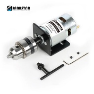 High Torque 775 Motor DC24V 10000RPM Mini Hand Drill Press Table Electric Drill B12 Drill Chuck 1.5~
