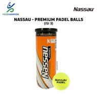 Padel Balls NASSAU Padel Balls PREMIUM Contents 3