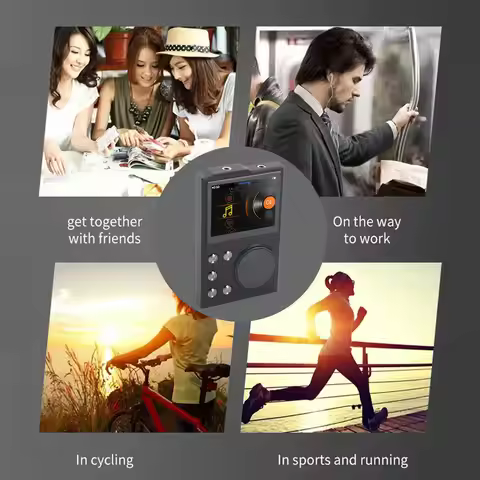 HiFi Music Player 2.4 Inch HD Display Lossless DSD FLAC MP3 Digital Audible Player DSD FLAC Music Pl