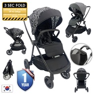 [FREE GIFT] Capella A5 Kinglee Flex-All System Stroller (2 Design Option)