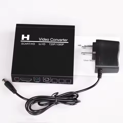 1080P Scart To HDMI Audio Video Converter Adapter for PS4 PS5 Xbox Psx Ps2 Wii DVD Game Player Lapto