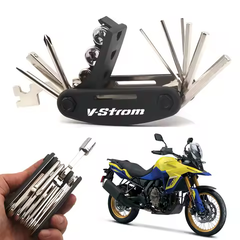 For Suzuki Vstrom Dl250 Dl650 Dl 250 650 1000 Xt 250Sx 800De Accessories Multi-function Repair Tools