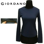 GIORDANO LADIES PAINTED BLUE TOP