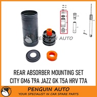 HONDA CITY GM6 T9A JAZZ GK T5A HRV T7A REAR ABSORBER MOUNTING WITH BUSH 1SET 52670-T5A-J02