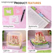 [Range11] Time Piece Calendar 2026 Desk Calendar With LED Light 3D Tear-away Calendar Paper Carving 