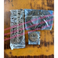 420 Chain + Sprocket Set [HONDA] [420] EX5 DREAM WAVE100 E-BONUS C70 FAME GBO MR2 MR3 RANTAI SPOKET 