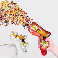 NEW Style Cool Inflatable Sequins Fireworks Gun Balloons Fireworks Cannon Festival Sequins  Firework