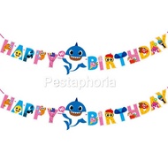 Bunting Flag/HBD Banner Happy Birthday Baby Shark