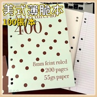 Hot Product Recommendation💣️American Crispy Notebook New Style Crispy Notebook 55g High-value INS St