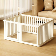 【A Fond Party】 Dog Cage Panoramic Cat Cage Large Space Playpen Splicing Rabbit Cage Transparent Dog 