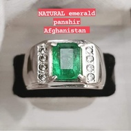 NATURAL EMERALD PANJSHIR / CINCIN ZAMRUD / BATU ZAMRUD