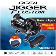 Shimano Ocea Jigger F Custom 2019  100% Original imported Japan Model Jigging Fishing Reel  Saltwater Free Beg Kulit