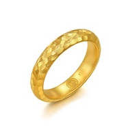 CHOW SANG SANG Cultural Blessings 999.9 24K Solid Gold Price-by-Weight Gold Hammered Finished 4mm, 5
