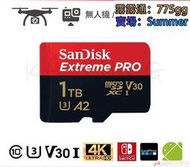 保固Sandisk Extreme PRO 1TB microSDXC U3  Gopro 高速 記憶卡  露天