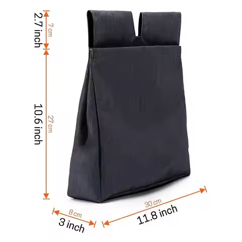 Umpire Ball Bag Wear Resistant Polyester Waist Pouch Baseball Softball Referee Organizer for Umpire 
