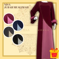 NISA:Jubah Muslimah PlusSize.Jubah Plain Saiz Besar.Jubah Exclusive Plus Size.Jubah Fursan.Jubah Femina.Jubah Umrah.