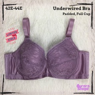 Sallie Underwired Bra Full Cup | Berdawai | 42E-44E | Mauve !!While Lasts!!