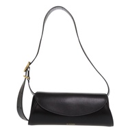 近全新 Jil Sander Cannolo 小號 J08WD0008 黑色皮革手提包/單肩包 0469 [二手] JIL SANDER