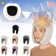 REFINEMENT Bomber Hat Trapper Thick Plush Windproof Winter Hat