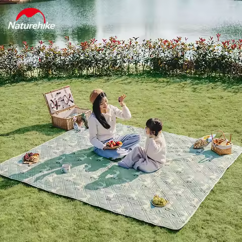 Naturehike Happy Camping Mat Supplies Ultralight Portable Thick Picnic Sleeping Pad Travel Thick Pic