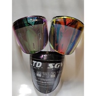 LTD CAP VISOR HELMET 3 BUTTON V SHAPE