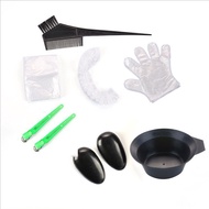 Hair Dye Kit Hair Dye Bowl Disposable Hair Dye Cape Hair Dye Bowl Comb Hair Dye Tools Hair Salon Glo